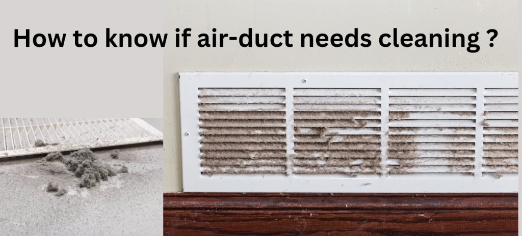 Dirty air ducts
